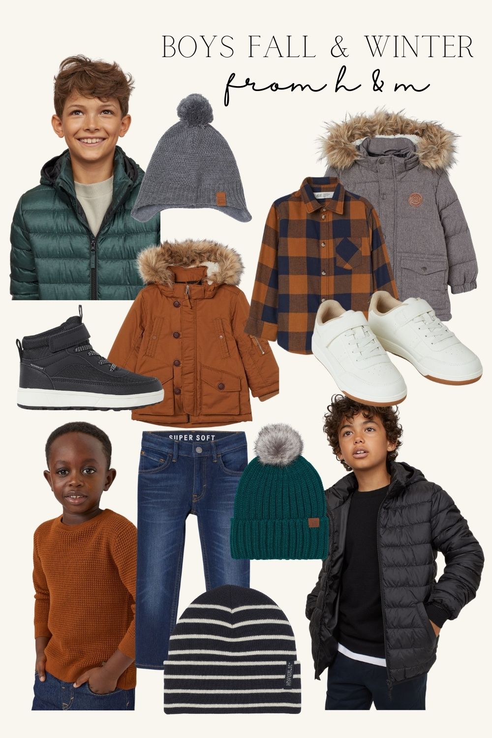 boys fall & winter style from h & m